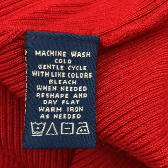 EC Evan Picone Shade of Red Blouse Size XL - Picture 12 of 12